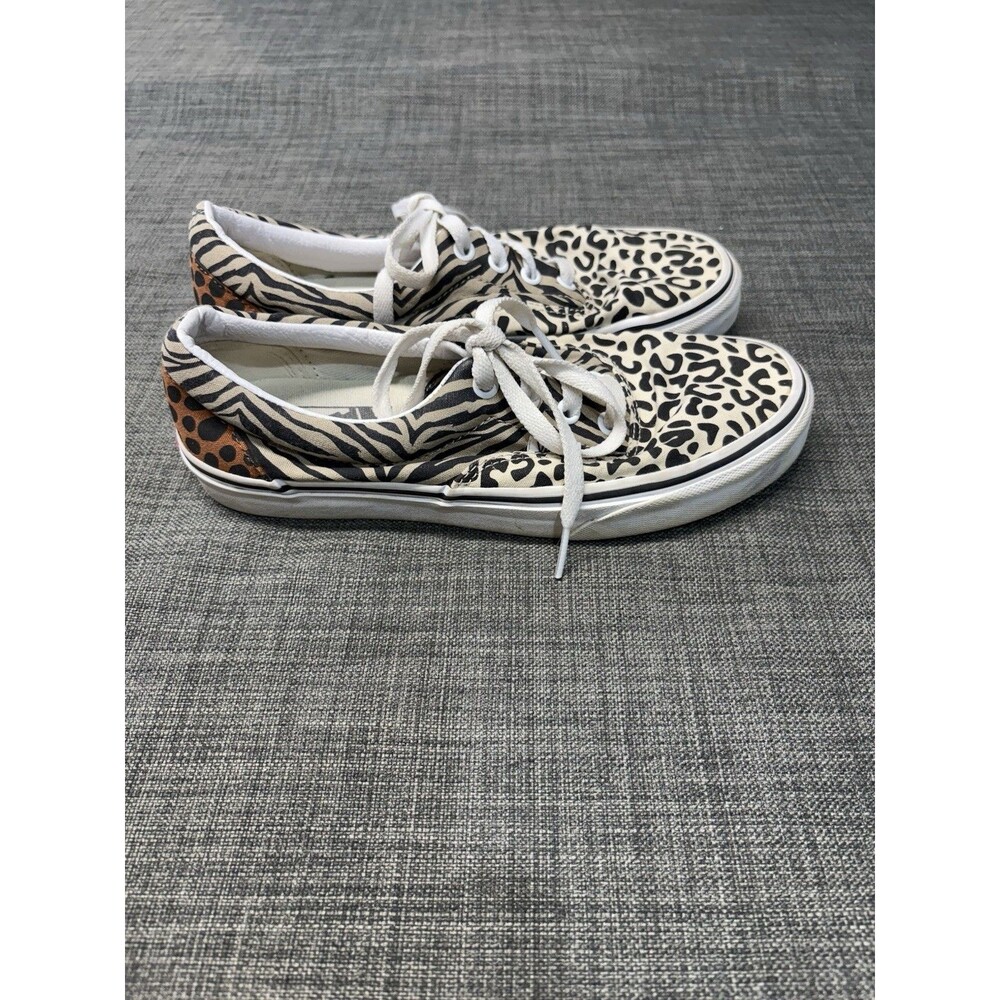 Vans Safari Multi Era Shoes Sneakers Mixed Animal Print Casual Women's Size 7.5